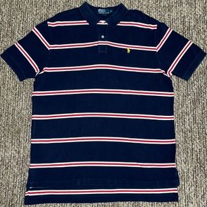 Polo by Ralph Lauren red white and blue size XL